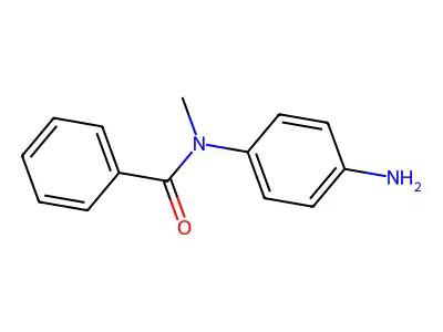 N-(4-aminophenyl)-N-methylbenzamide structure