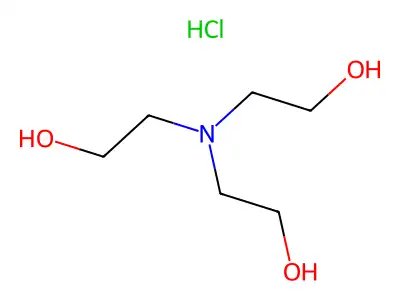 Triethanolamine hydrochloride structure