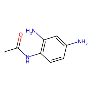 N-(2,4-二氨基苯基)乙酰胺 structure