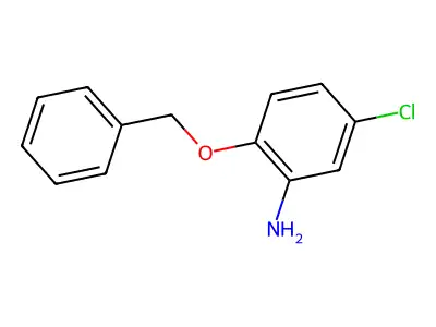 5-Chloro-2-(phenylmethoxy)benzenamine structure