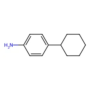 4-环己基苯胺 structure
