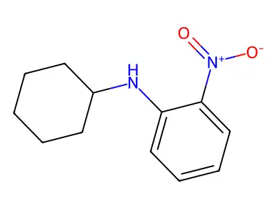 N-Cyclohexyl-2-nitroaniline structure