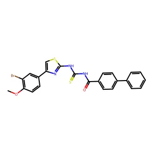 C24H18BrN3O2S2 structure