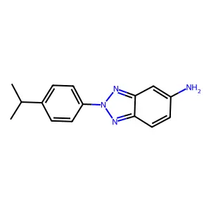 2-(4-isopropylphenyl)-2H-benzo[d][1,2,3]triazol-5-amine structure