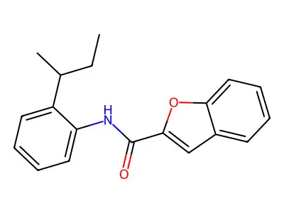 N-(2-butan-2-ylphenyl)-1-benzofuran-2-carboxamide structure
