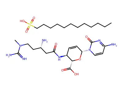 Blasticiden-S laurylsulfonate structure
