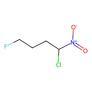 1-Chloro-4-fluoro-1-nitrobutane structure