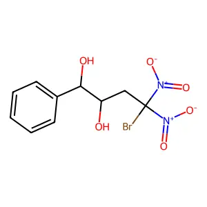 4-Bromo-4,4-dinitro-1-phenylbutane-1,2-diol structure