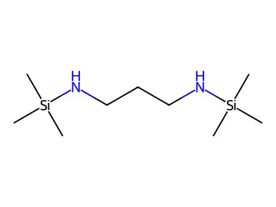 1,3-Propanediamine, N,N'-bis(trimethylsilyl)- structure