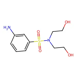 N1,N1-双(2-羟乙基)间苯磺酰胺 structure