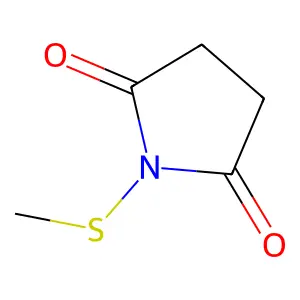 1-(Methylsulfanyl)pyrrolidine-2,5-dione structure