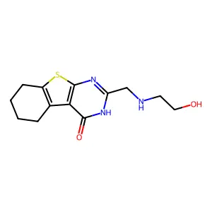 2-[(2-hydroxyethylamino)methyl]-5,6,7,8-tetrahydro-3H-[1]ben structure