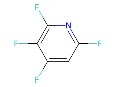 2,3,4,6-Tetrafluoropyridine structure