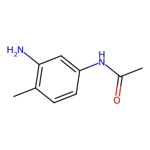 N-(3-amino-4-methylphenyl)acetamide structure