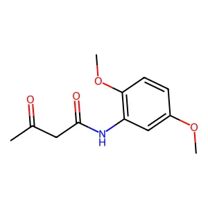 2',5'-Dimethoxyacetoacetanilide structure