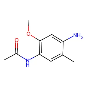 N-(4-amino-2-methoxy-5-methylphenyl)acetamide structure