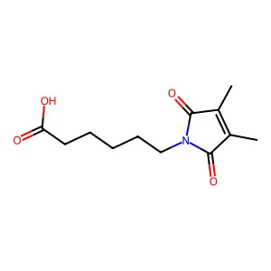 1H-Pyrrole-1-hexanoic acid, 2,5-dihydro-3,4-dimethyl-2,5-dioxo- structure