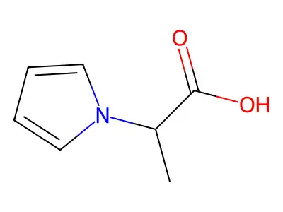 (2S)-2-(1H-Pyrrol-1-YL)propanoic acid structure