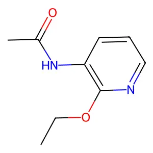 N-(2-ethoxypyridin-3-yl)acetamide structure