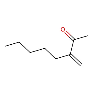 2-Pentyl-1-buten-3-one structure