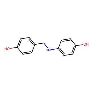 4-((4-Hydroxybenzyl)amino)phenol structure
