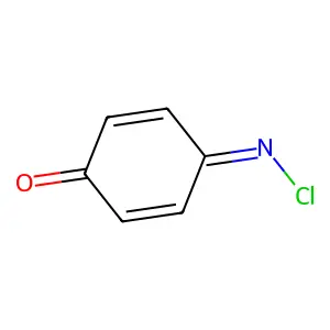 2,5-Cyclohexadien-1-one, 4-(chloroimino)- structure