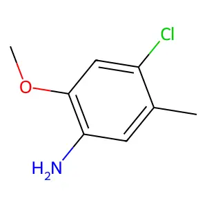 4-Chloro-5-methyl-o-anisidine structure