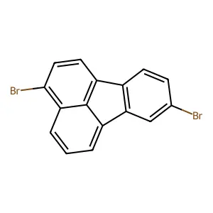 3,8-Dibromofluoranthene structure