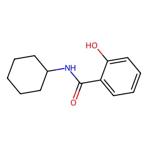 N-环己基-2-羟基苯-1-甲亚氨酸 structure