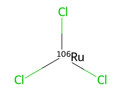 (106Ru)氯化钌 structure
