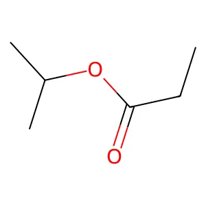 丙酸异丙酯 structure