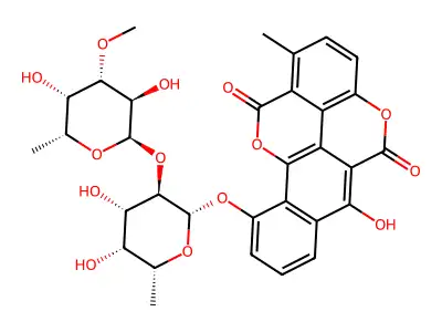 酵酒菌素 structure