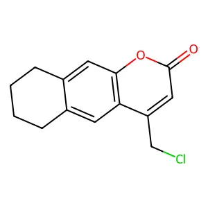 4-(chloromethyl)-6,7,8,9-tetrahydro-2H-benzo[g]chromen-2-one structure