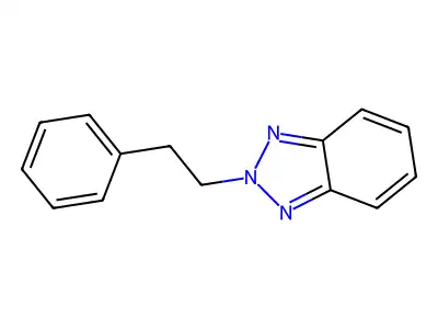 2-(2-Phenylethyl)-2H-1,2,3-benzotriazole structure