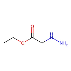 Acetic acid, 2-hydrazinyl-, ethyl ester structure
