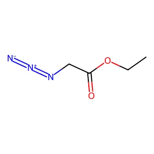 叠氮乙酸乙酯 structure