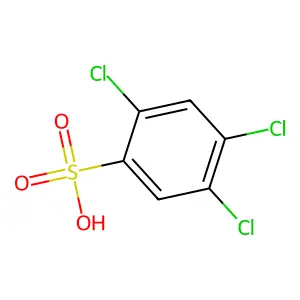 2,4,5-三氯苯磺酸 structure
