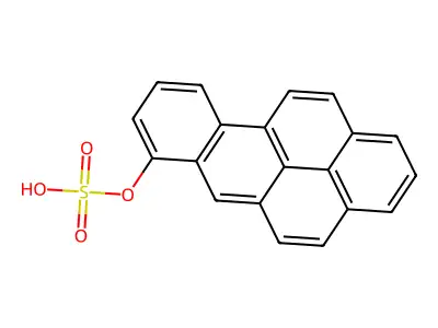 Benzo(a)pyrene-7-sulfate structure