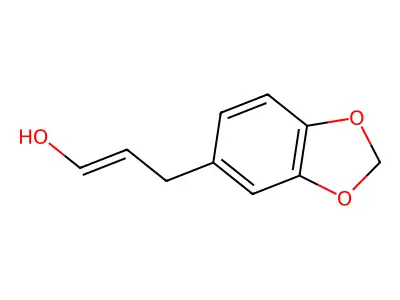 3'-Hydroxysafrol structure