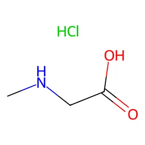 N-甲基甘氨酸盐酸盐(1:1) structure