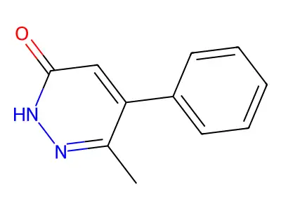 3(2H)-Pyridazinone, 6-methyl-5-phenyl- structure