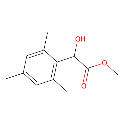 Methyl 2-hydroxy-2-(2,4,6-trimethylphenyl)acetate structure