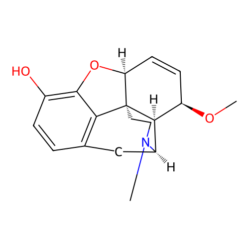Morphinan-3-ol, 6,7-didehydro-4,5-alpha-epoxy-8-alpha-methoxy-17-methyl- structure