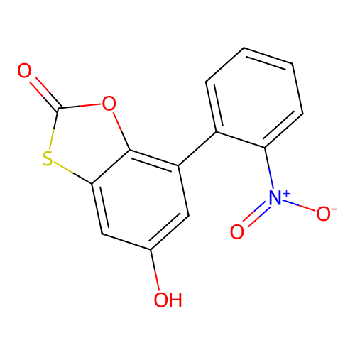 5-羟基-7-(2-硝基苯基)-1,3-苯并噁硫醇-2-酮 structure