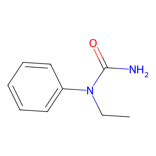 Urea, 1-ethyl-1-phenyl- structure