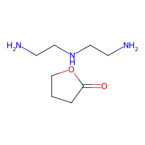 Oxolan-2-one--N~1~-(2-aminoethyl)ethane-1,2-diamine (1/1) structure