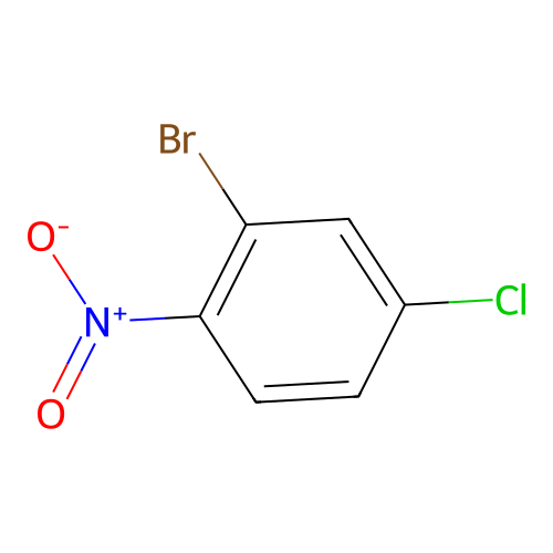 2-Bromo-4-chloro-1-nitrobenzene structure