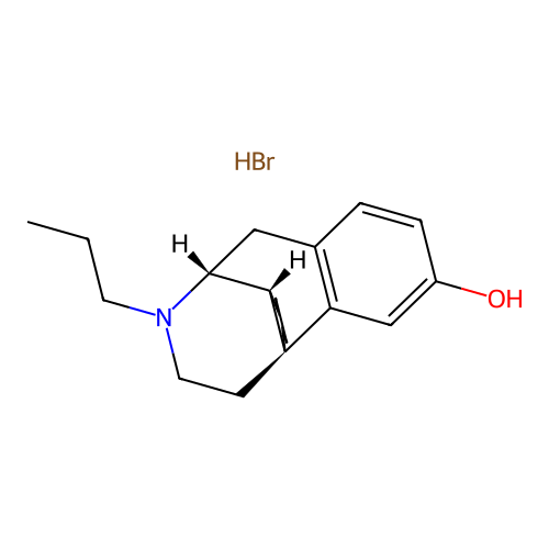 17-Propylmorphinan-3-ol--hydrogen bromide (1/1) structure