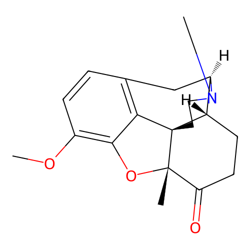 Morphinan-6-one, 5-beta,17-dimethyl-4,5-alpha-epoxy-3-methoxy- structure