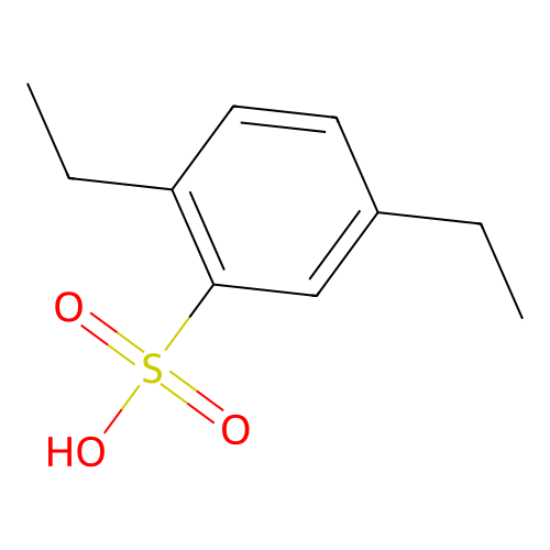 2,5-Diethylbenzenesulfonic acid structure